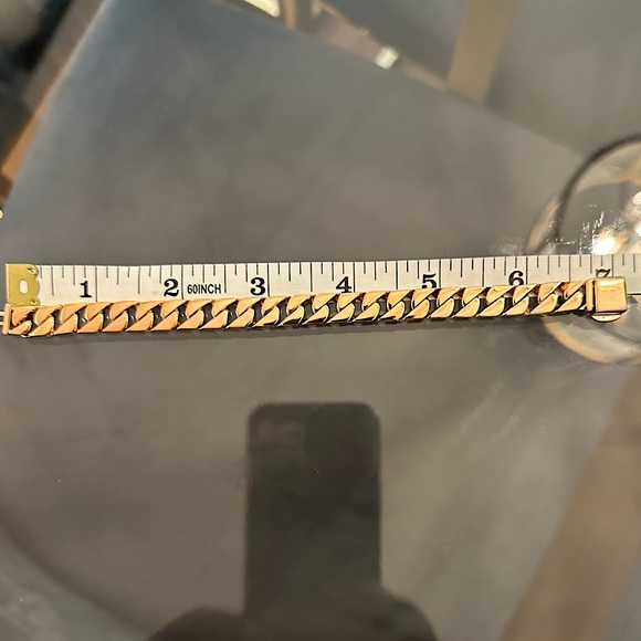 NEW ✨ Authentic Tiffany’s Rose Gold Curb Link Bracelet 7” - Picture 5 of 8